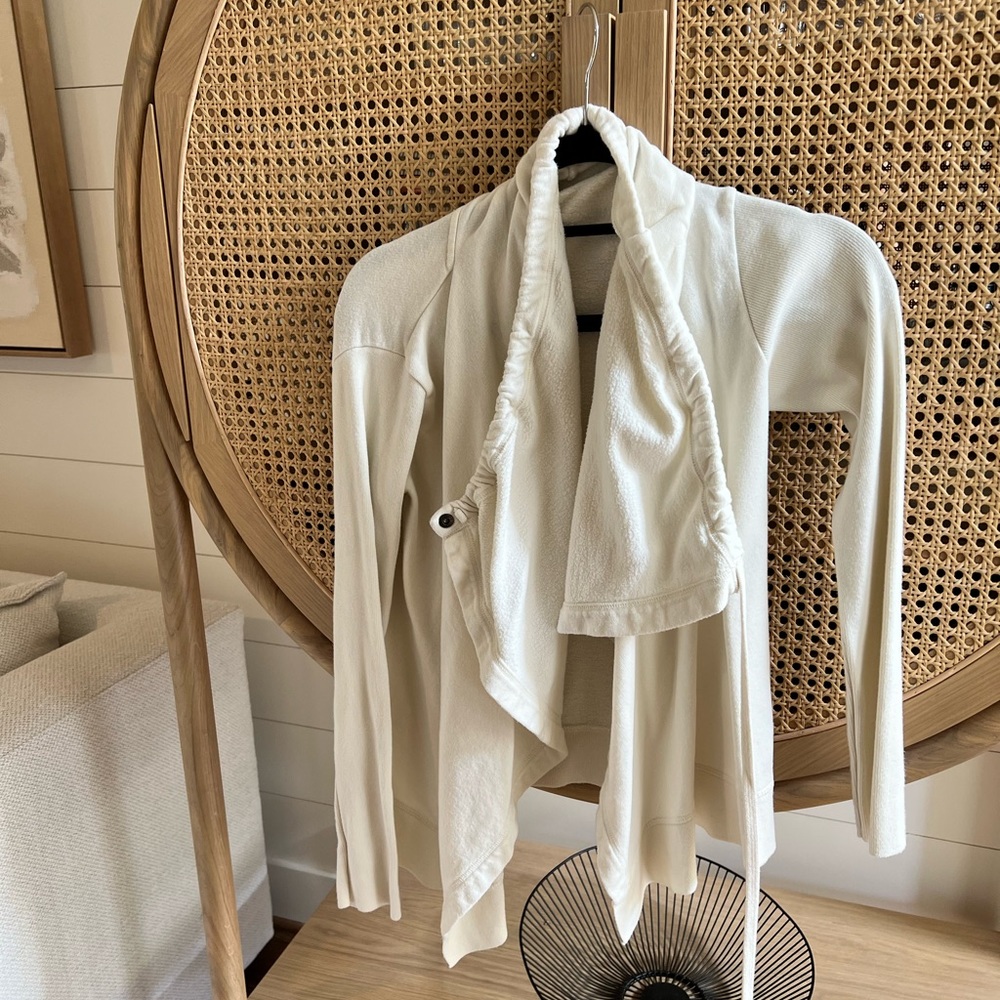 All saints zip up sweatshirt cardigan